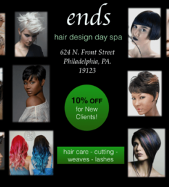 ends hair design and day spa