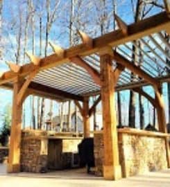 Houston Louvered Roof