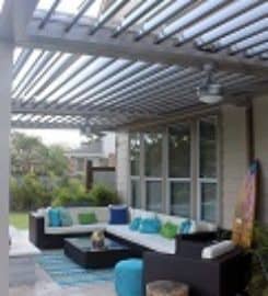 Houston Louvered Roof