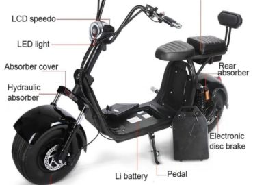 For sale Citycoco 2000w Electric Scooter Big Wheel