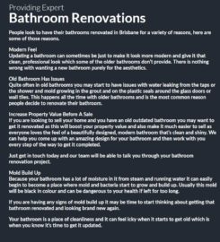 Bathroom Renovations Brisbane