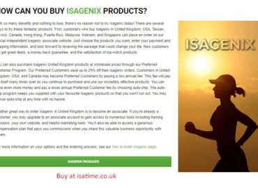 IsaTime – Isagenix UK