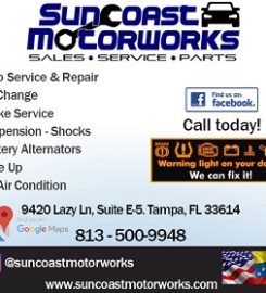 Suncoast Motorworks – Auto Repair & Service