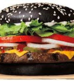 Black burger & Ribs