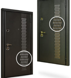 Security Entrance and Front Doors for House