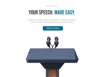 SpeechForm – Speech Creation Platform