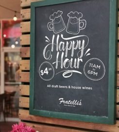 Fratelli's pizza pasta Vino