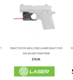 Sig Lasers – Sig Sauer P320 Laser Sight