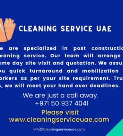 Cleaning Services in UAE