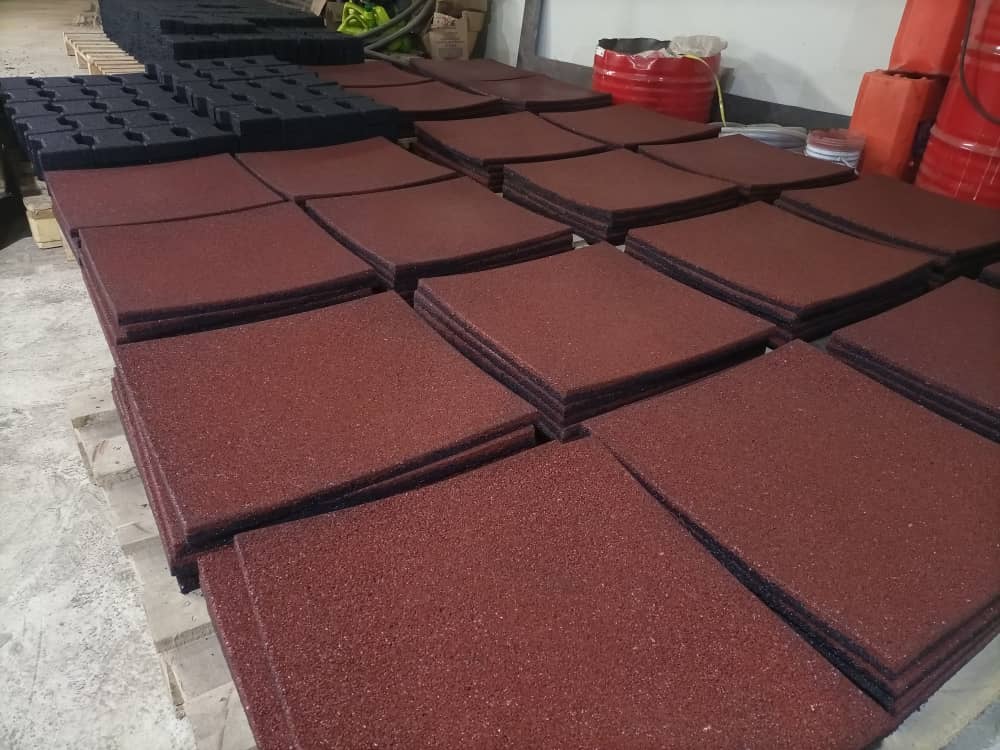 Plain Rubber Tiles