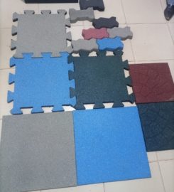 Rubber Tiles (Interlocking Tiles)