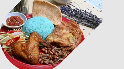 Lavender Nasi Lemak