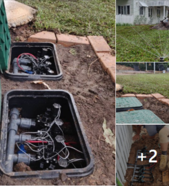 Fully automatic 8 station irrigation set up