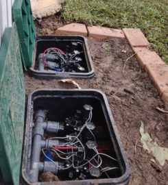 Fully automatic 8 station irrigation set up