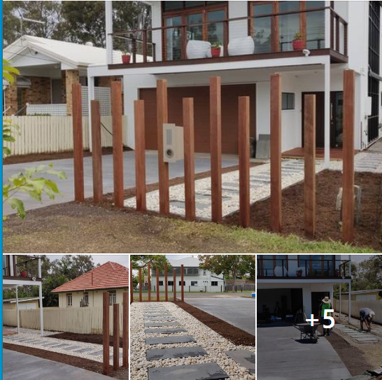 Landscaping in Lota – Paving (Rogers Little Loaders)
