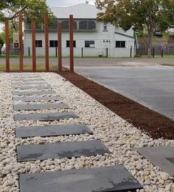 Landscaping in Lota – Paving (Rogers Little Loaders)