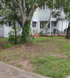 Massive 550m2 irrigation and returf. (Front yard)