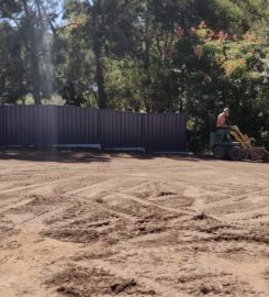 Massive yard raise into an oasis -Turf (Rogers Little Loaders)
