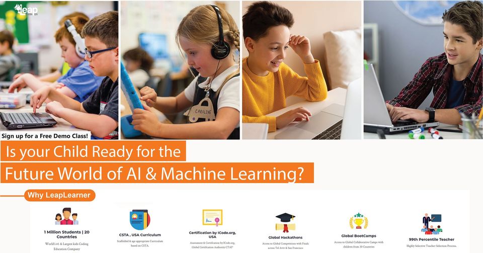 LeapLearner-Edtech Company for Coding, Robotics & AI for Kids