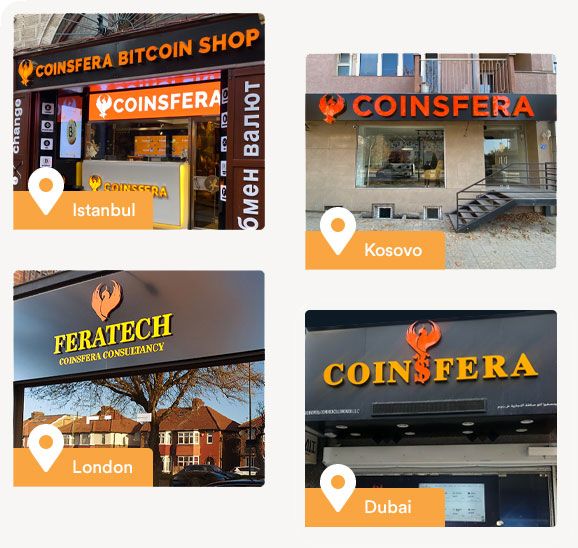 Buy and Sell Bitcoin in Dubai with cash –Coinsfera