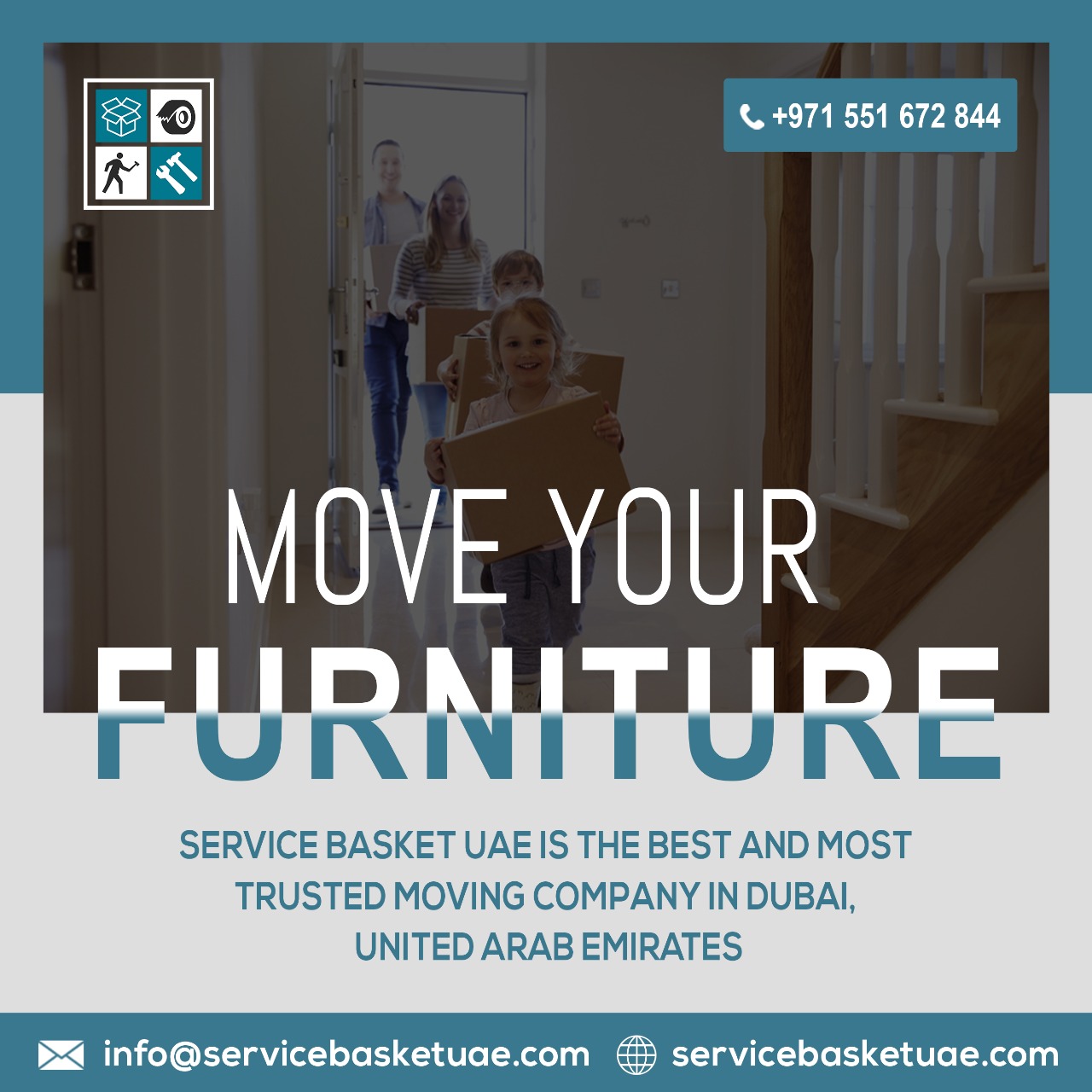 Service Basket UAE Movers and Packers Dubai Marina