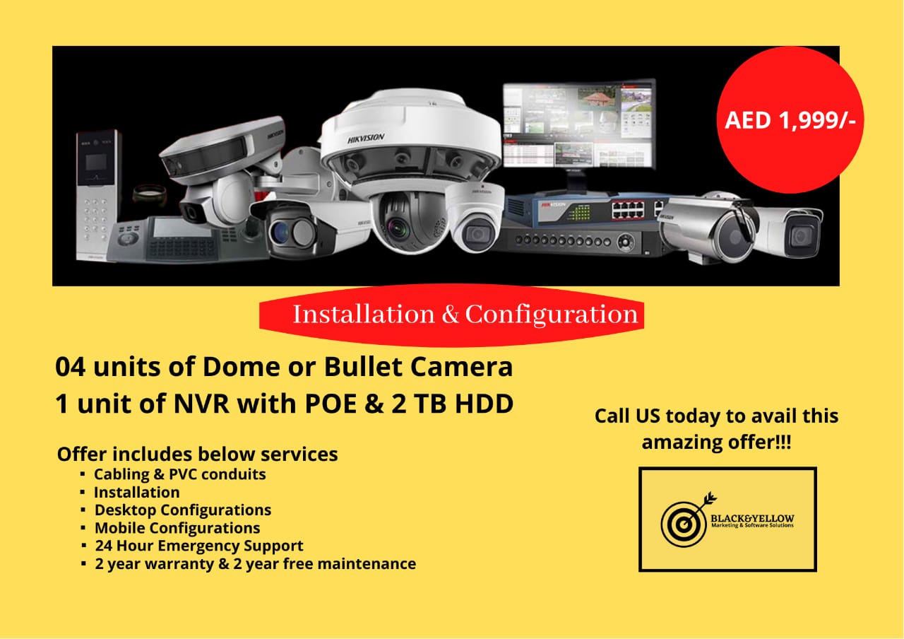 Hikvision CCTV Installation Offer