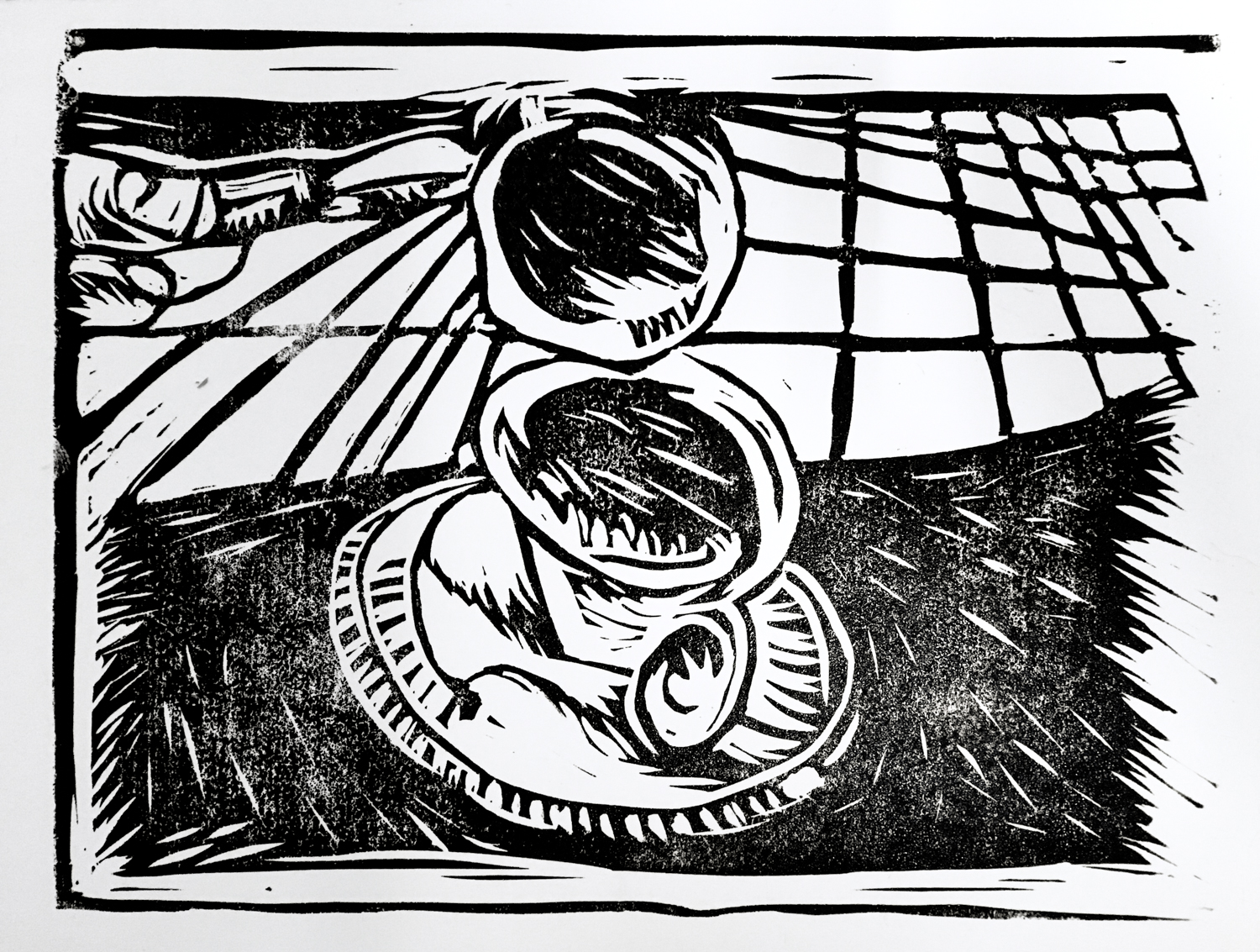 Linocut Art Prints – Everyday Art People