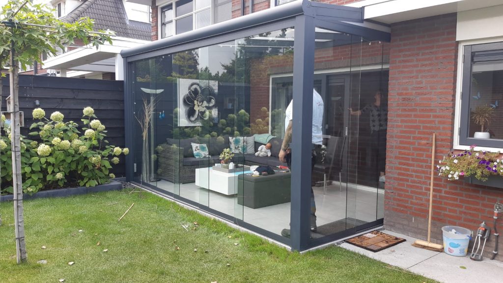 Aluminium veranda