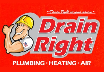 Drain Right Plumbing &Heating , Air