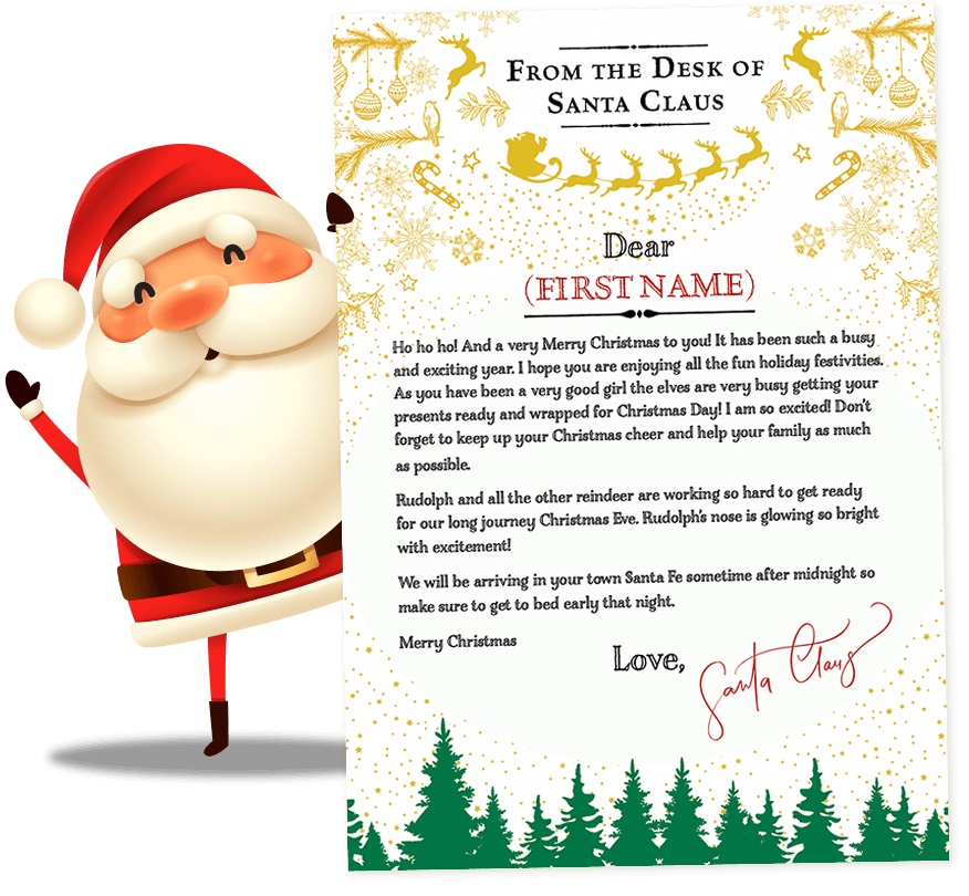 Santa Letter Factory from the North Pole