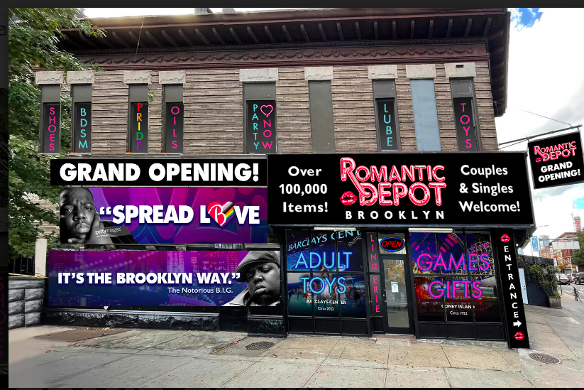 Romantic Depot Brooklyn Sex Store, Sex Shop, Lingerie Store with Adult Toys
