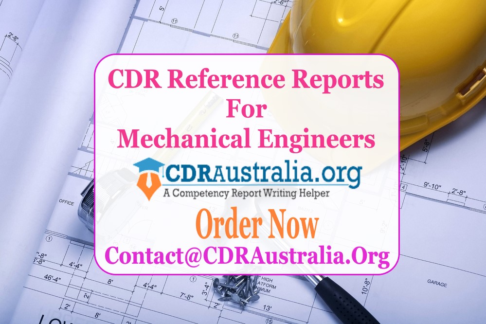 CDR Reference Reports For Mechanical Engineers With CDRAustralia.