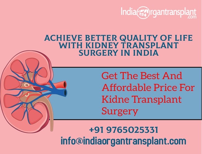 Cost of Kidney Transplant Surgery India