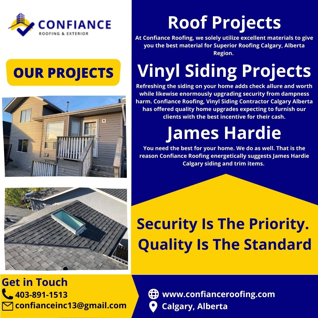James Hardie Calgary – Confiance Roofing