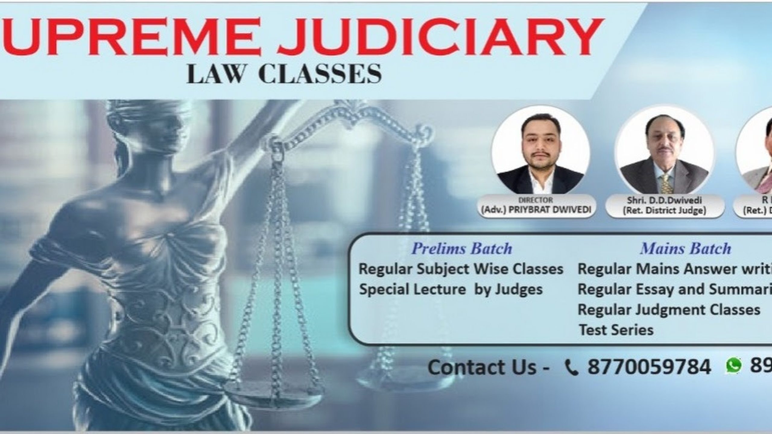 Madhya Pradesh Civil Judge (MPCJ) & Law Coaching in Bhopal &# &hellip;