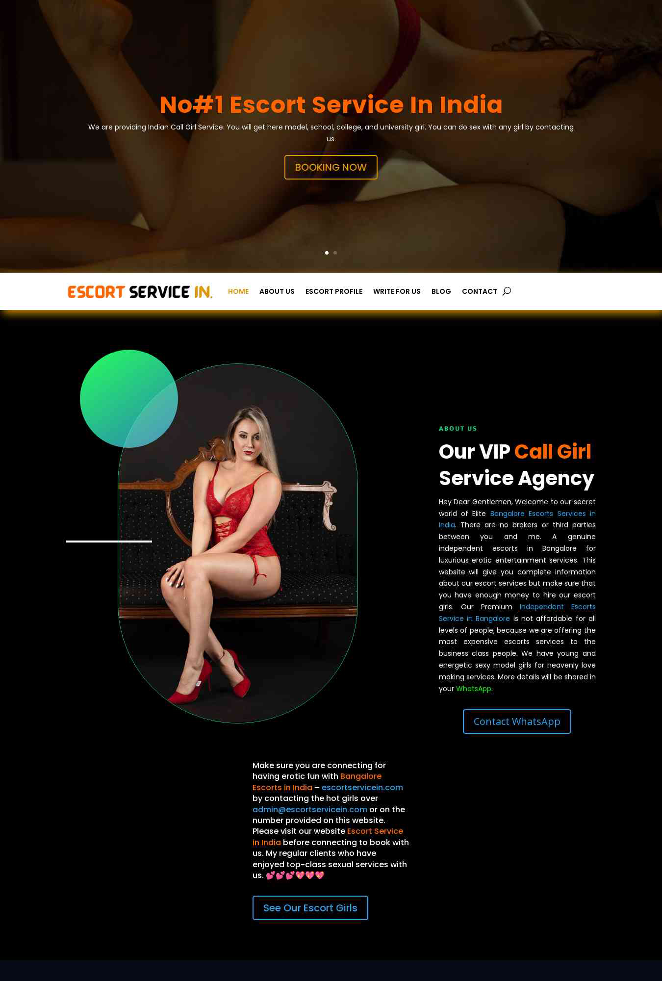 Escort Service in Bangalore | Bangalore Call Girl | Independent C &hellip;