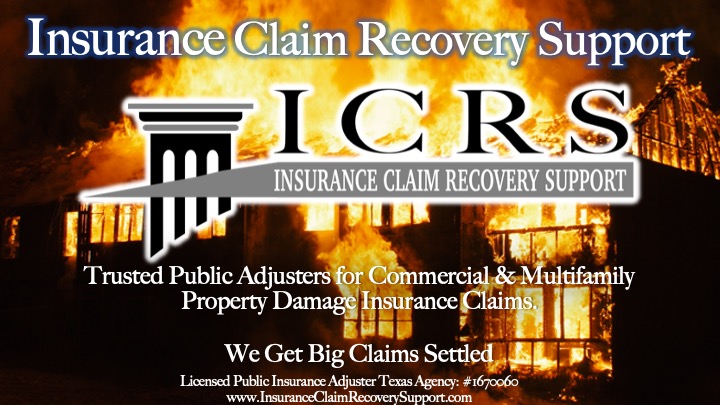 Insurance Claim Recovery Support Public Adjusters