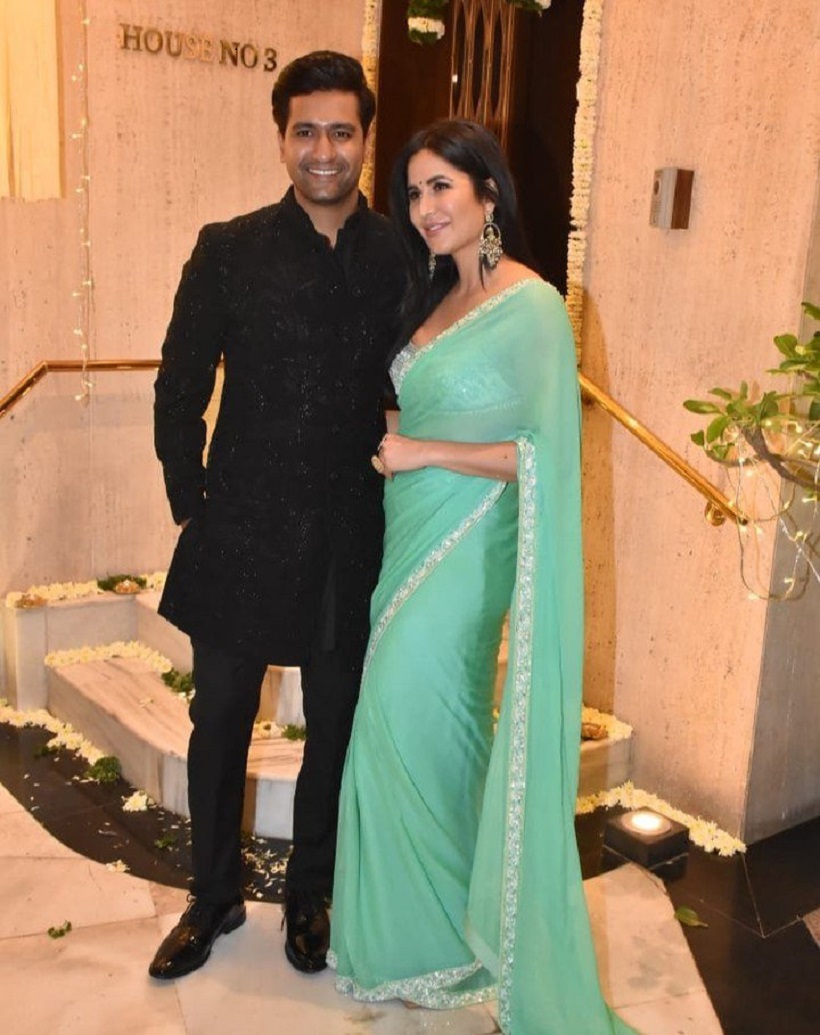 Katrina Kaif and Vicky Kaushal at Manish Malhotra’s Diwali part &hellip;
