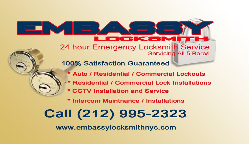 Embassy Locksmith Inc