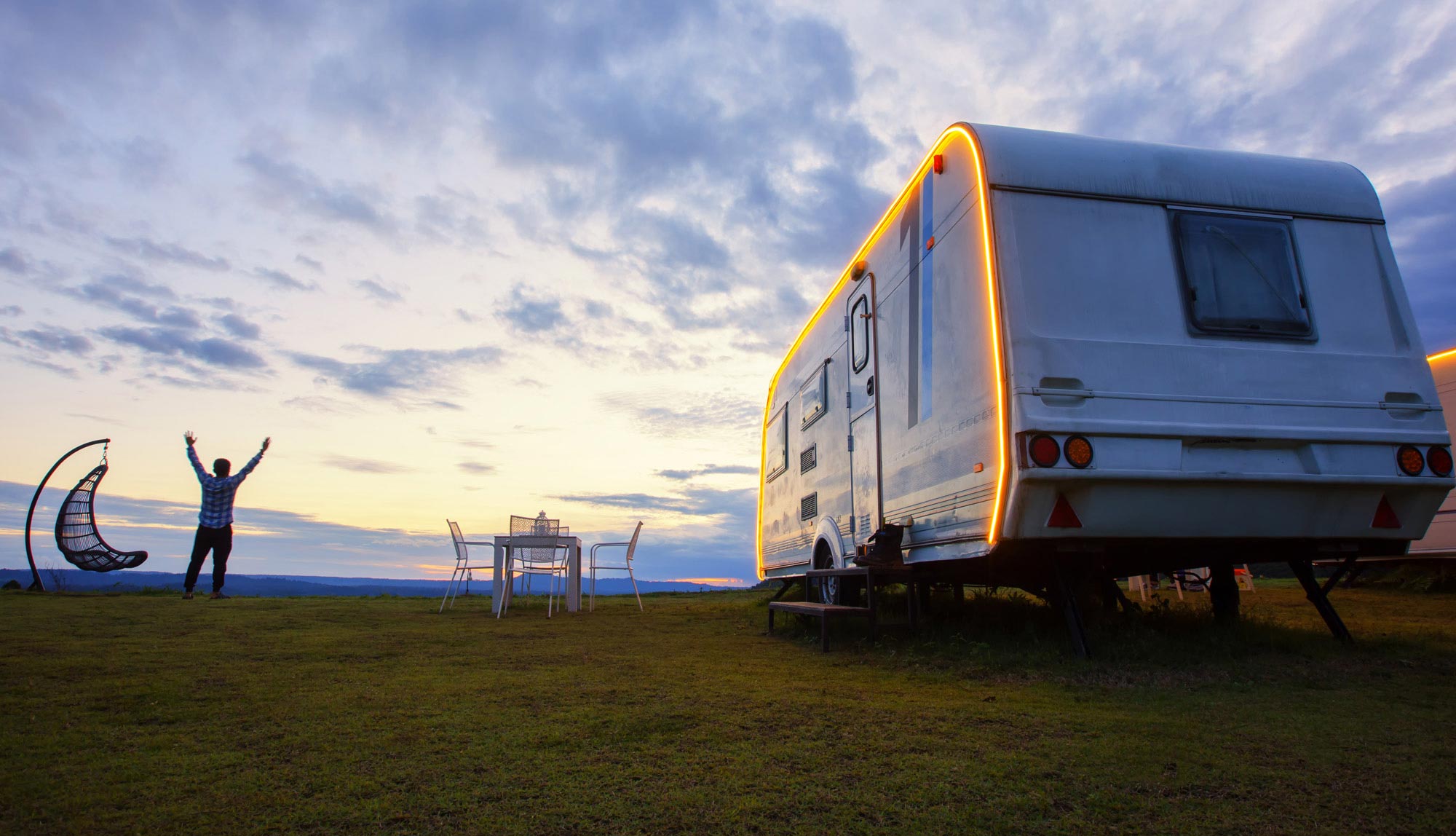 Premium caravans for embarking on a new life journey. 