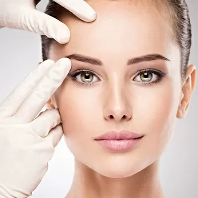 Eyelid surgery with a brow lift in Dubai
