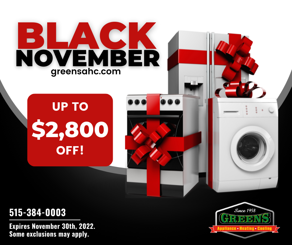Greens Appliance, Heating & Cooling