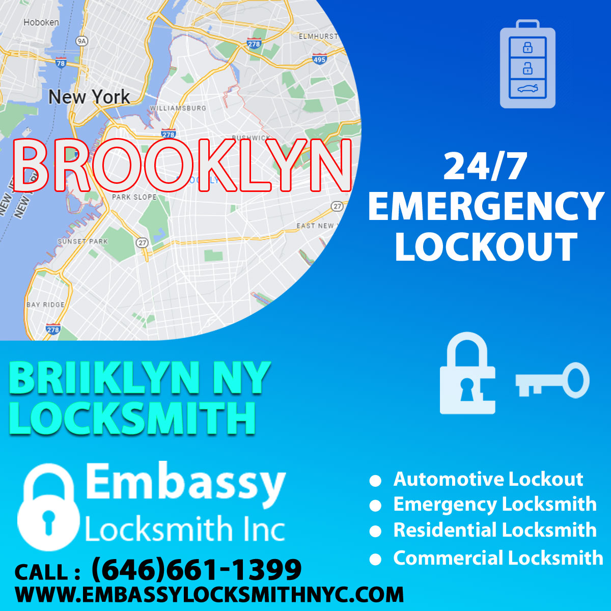 Embassy Locksmith Inc