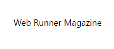 Web Runner Magazine