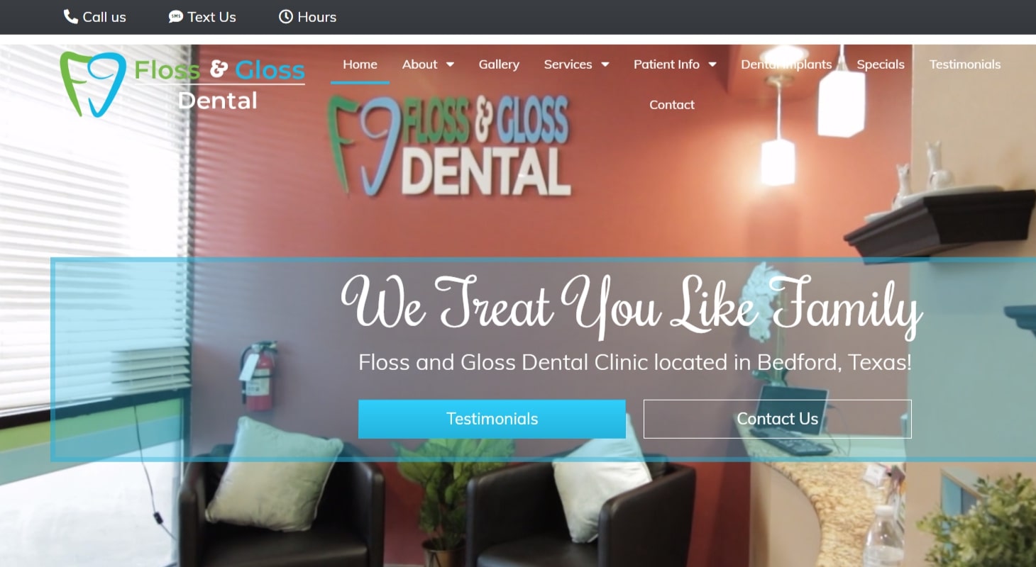 Welcome to Floss and Gloss Dentist Care — Bedford, TX