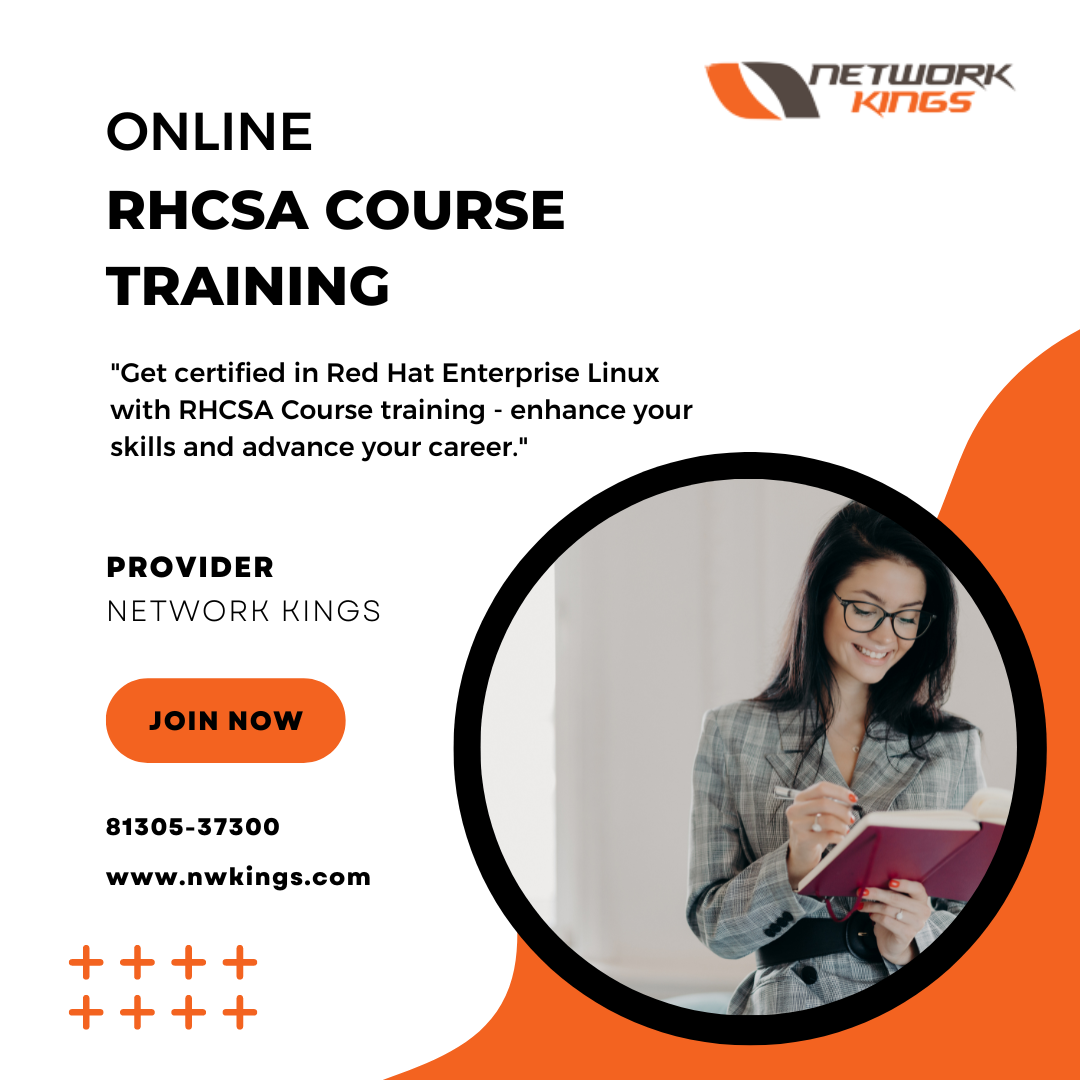 Best RHCSA Course Provided by Network Kings
