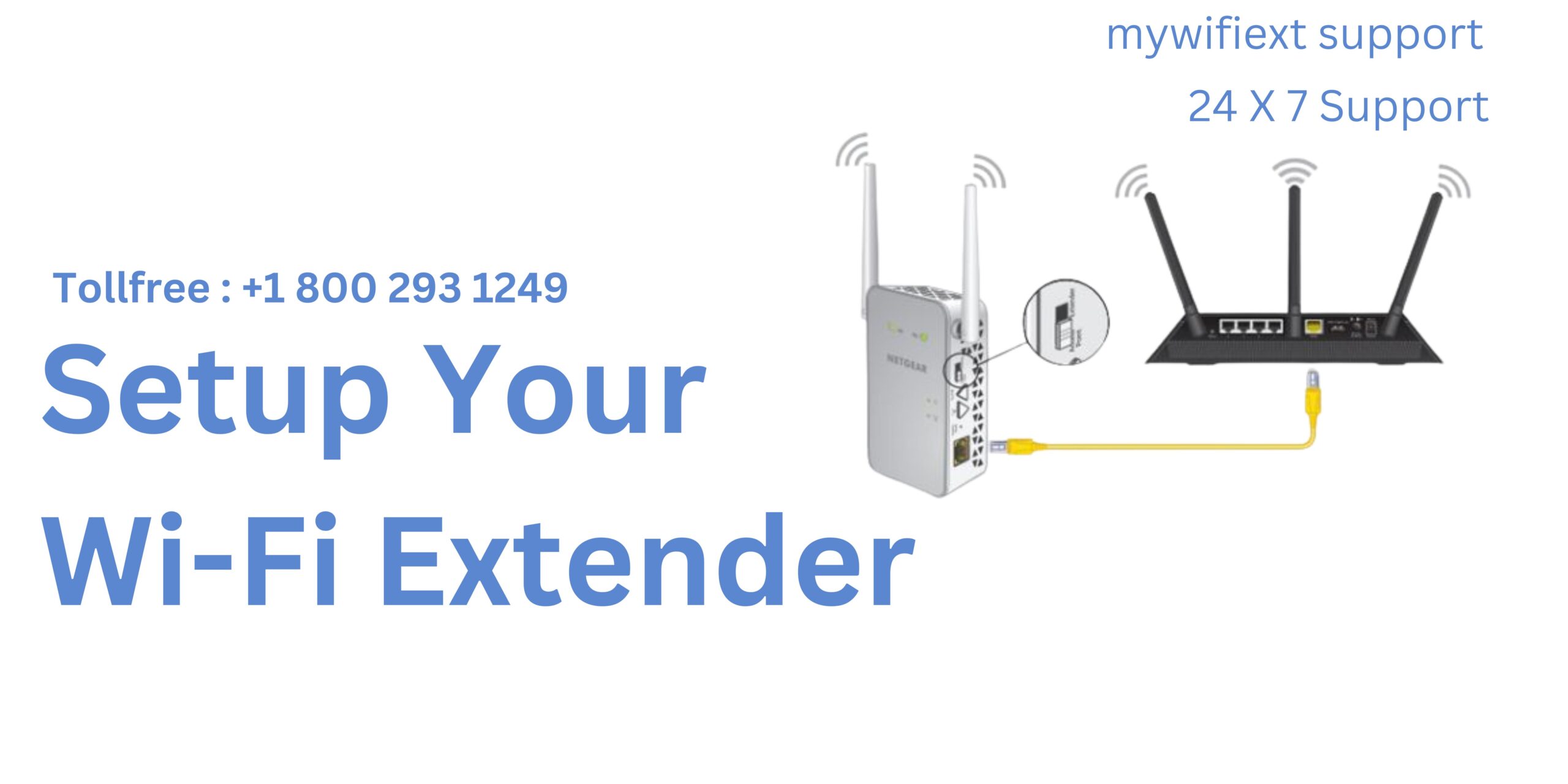 How to Setup your wi-fi extender I +1 (800) 293-1249