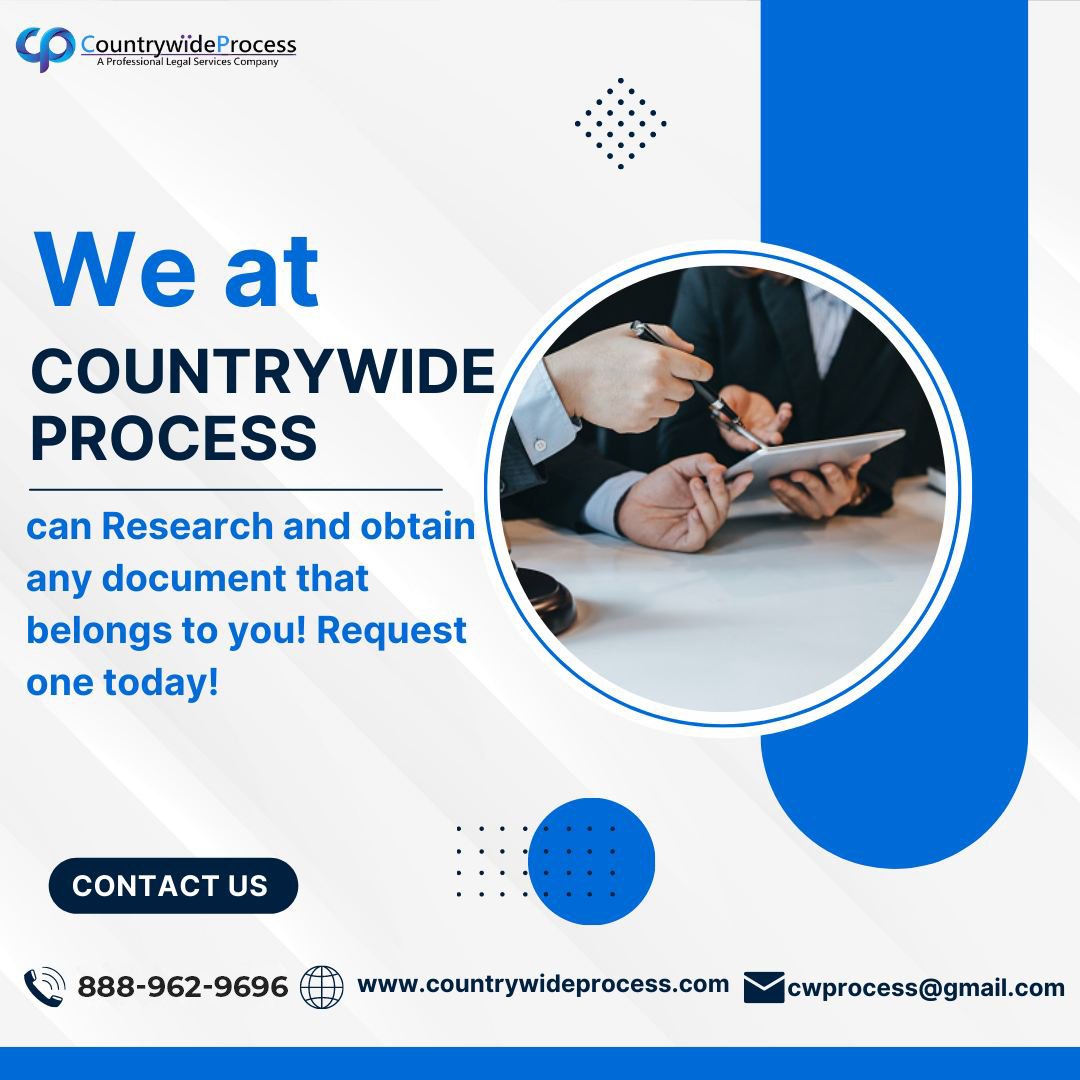 Countrywide Process – Best Legal Services In California
