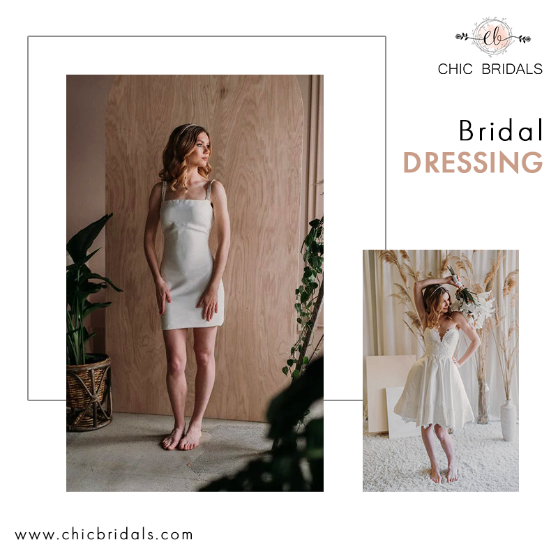 bridal dressing