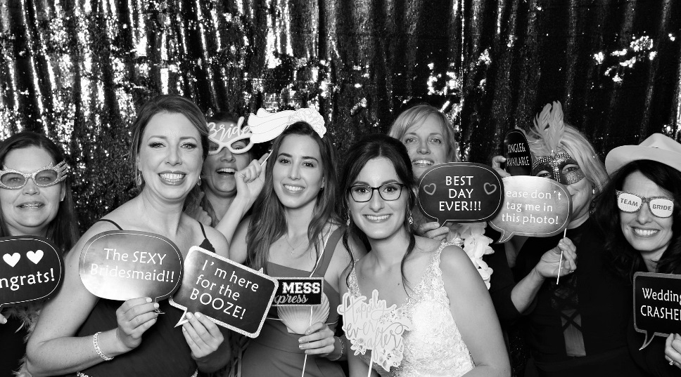Black and White Photo Booth